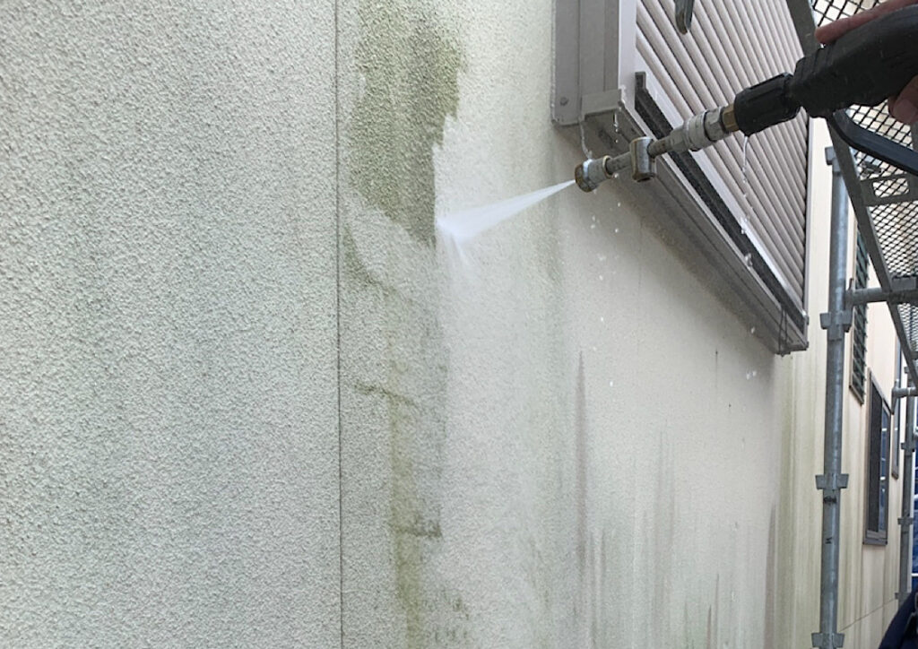 経年の汚れを落としました