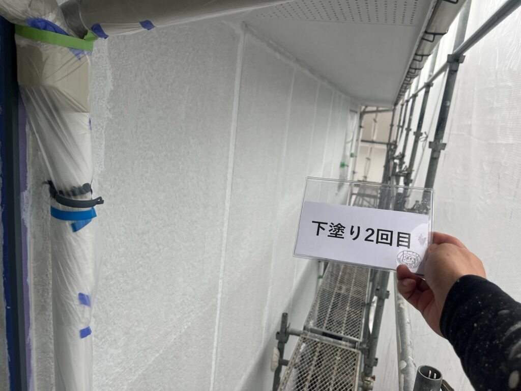 下塗り2回目完成