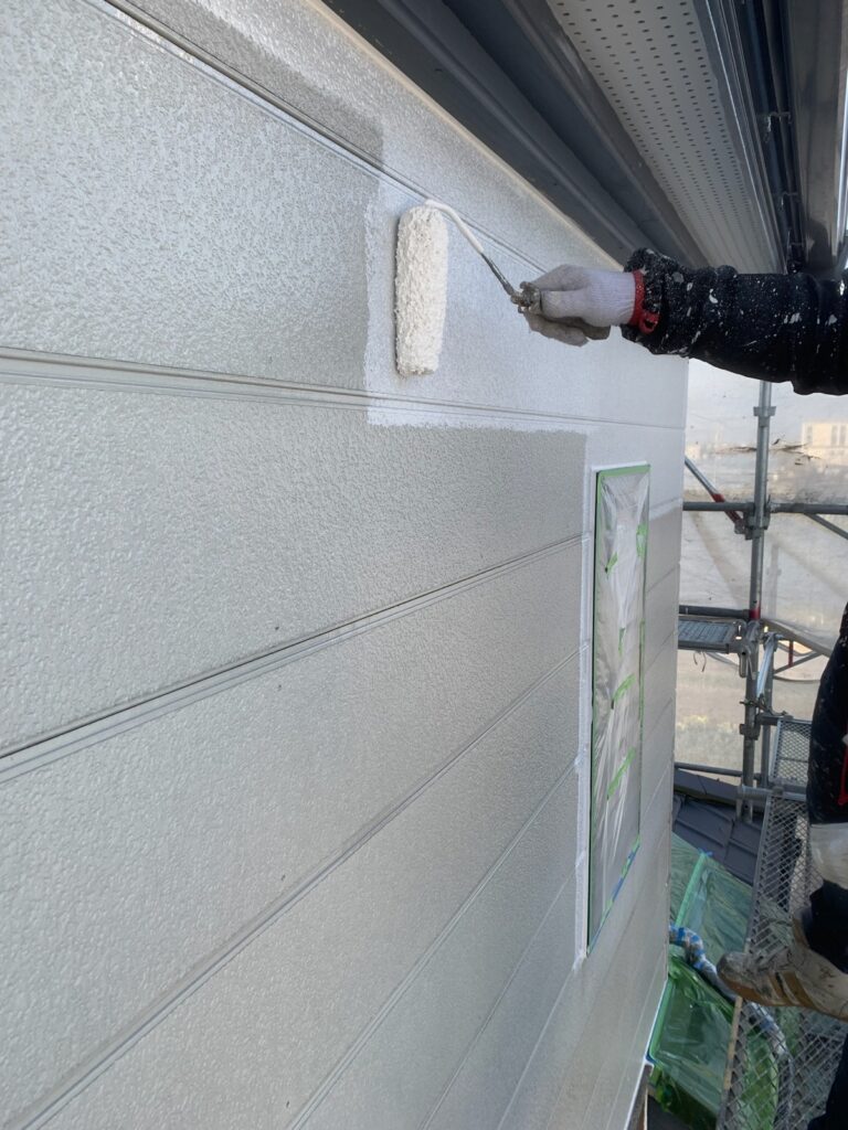 下塗り2回目の様子