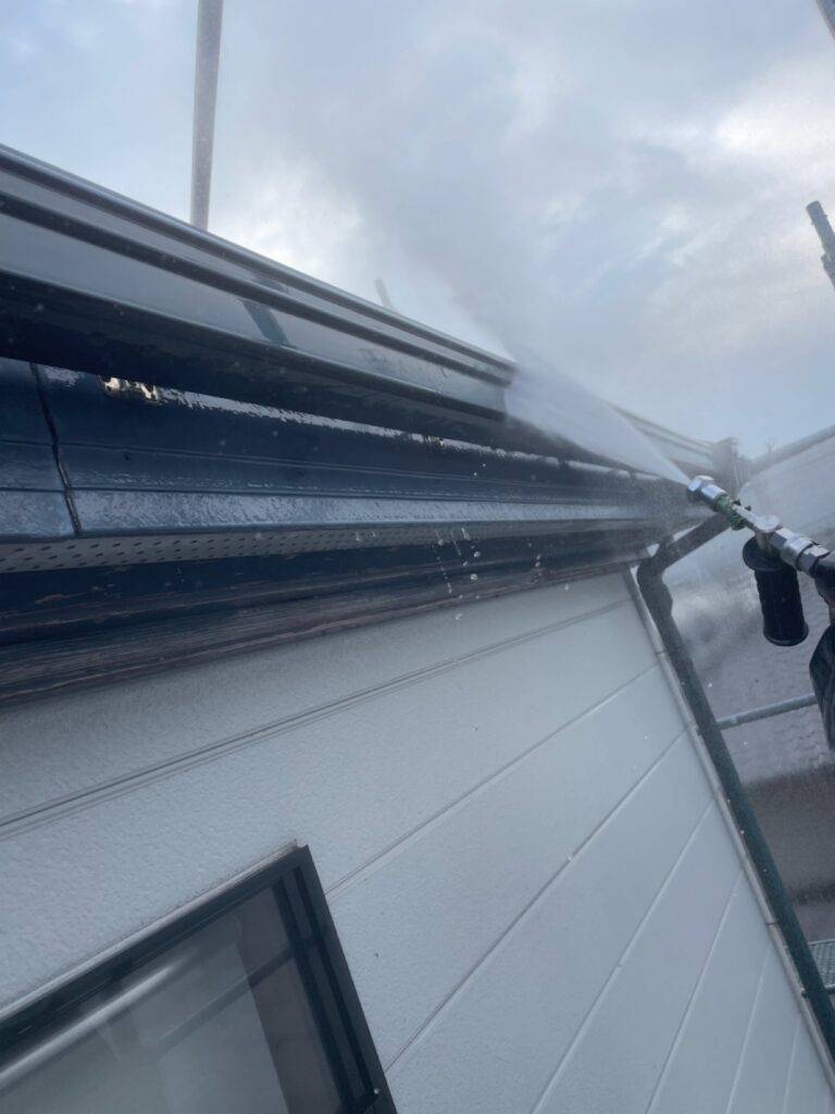 経年の汚れを落としました