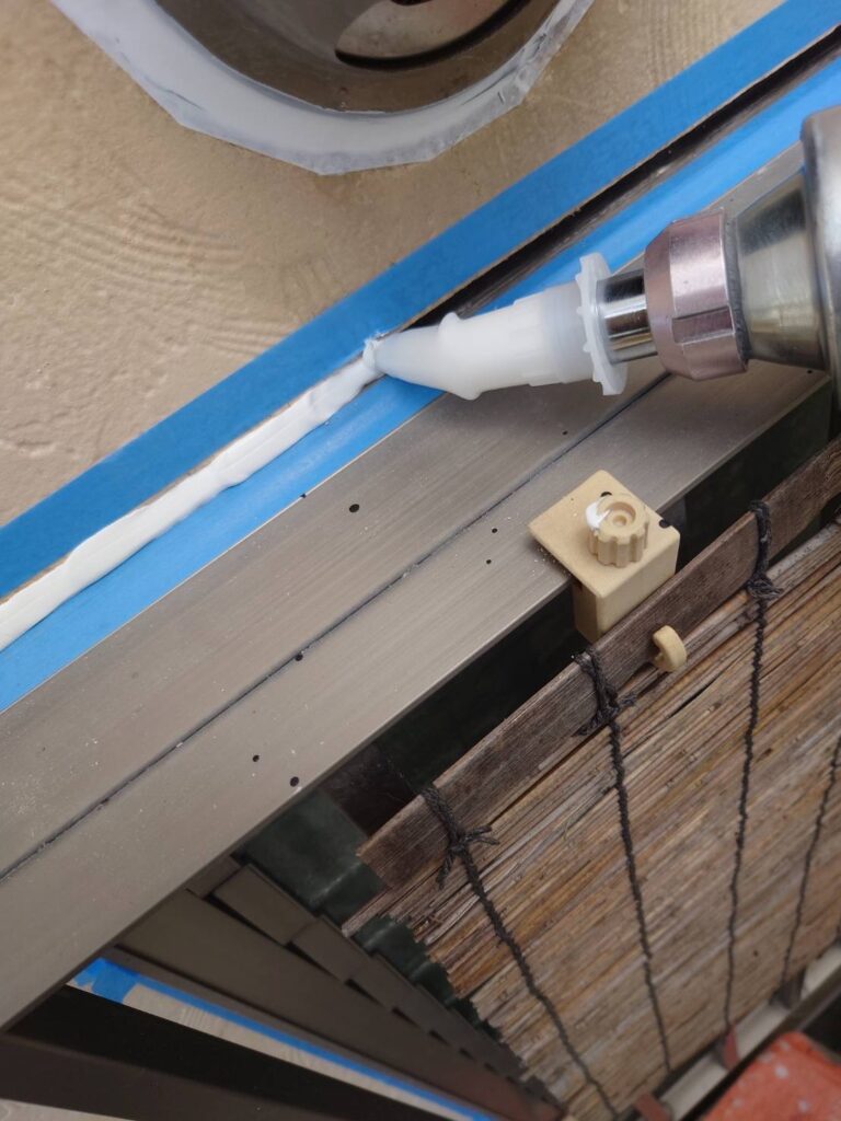 コーキング充填状況