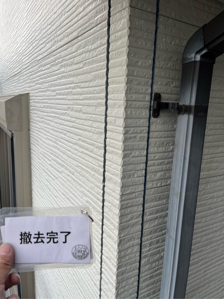 コーキング撤去状況