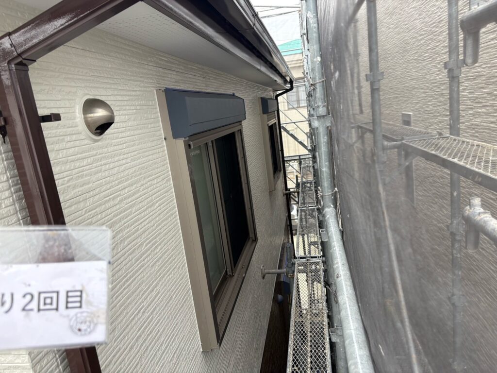 上塗り2回目完成