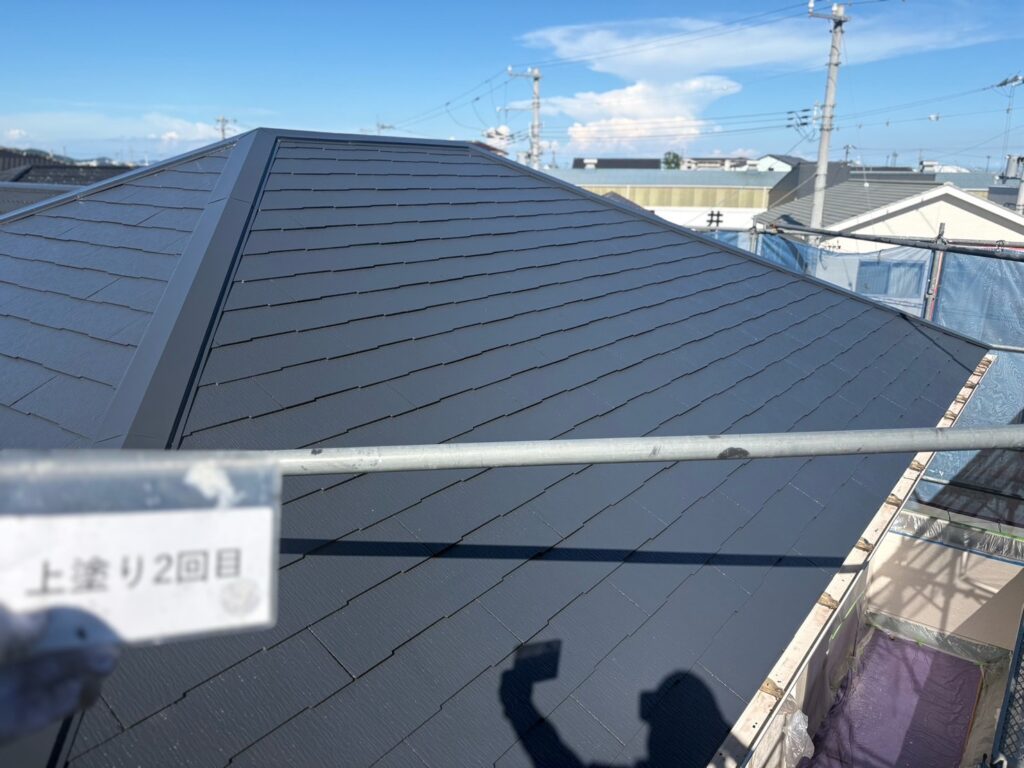 上塗り2回目完成