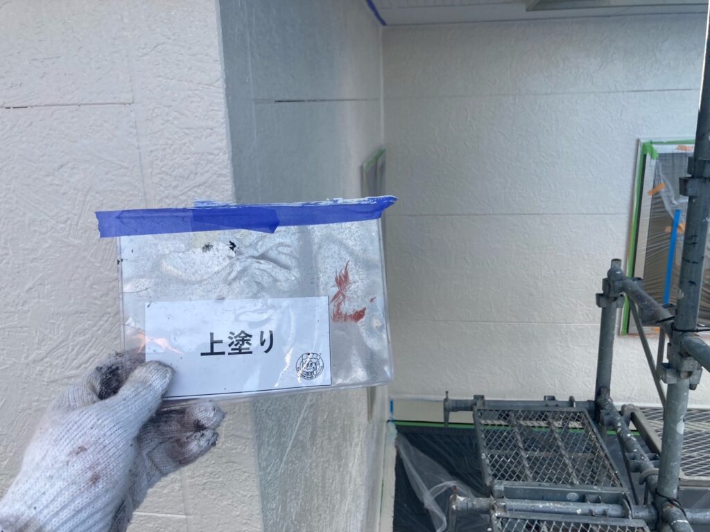 外壁上塗り完成