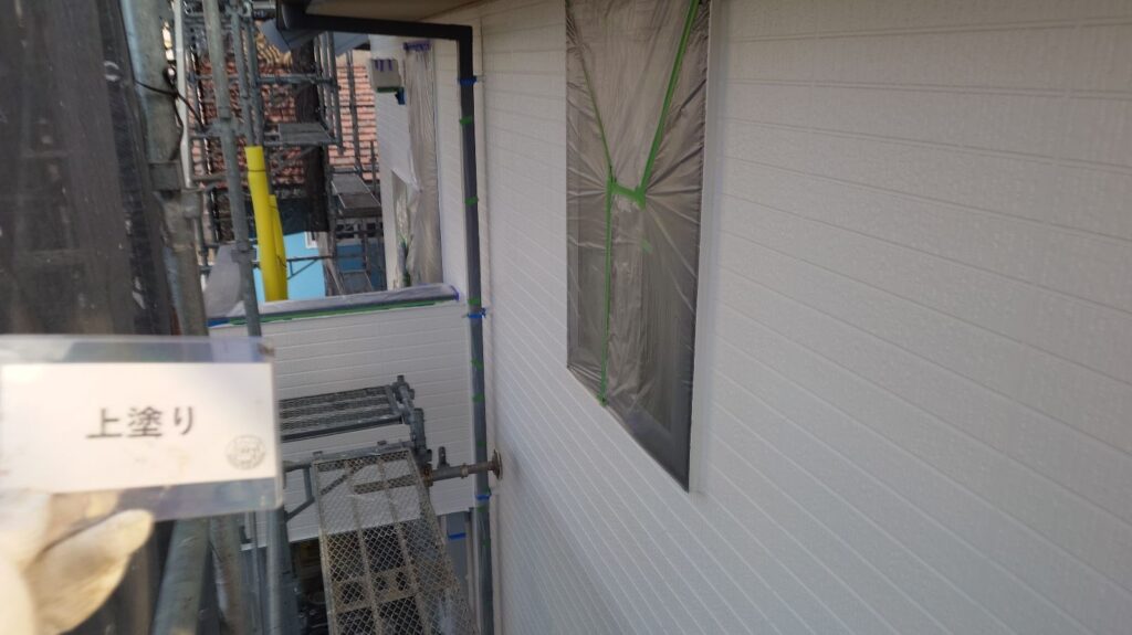 外壁上塗り完成