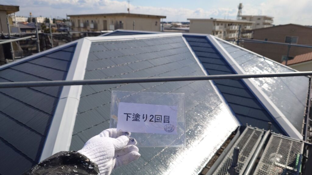 下塗り2回目完成