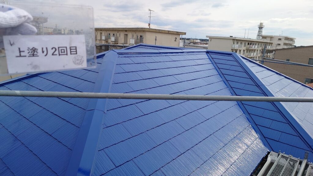 上塗り2回目完成