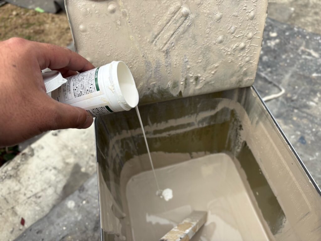 抗菌添加剤<br />
混入状況