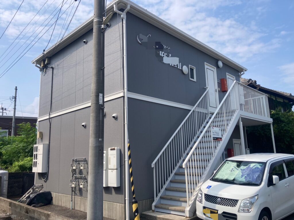 吉野川市　アパート塗装工事