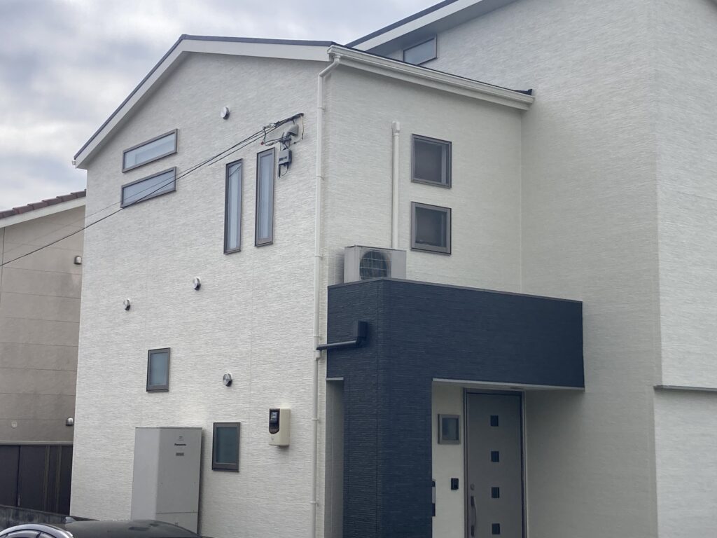 外壁塗装<br />
施工後