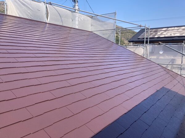 美馬市　A様邸　屋根塗装工事
