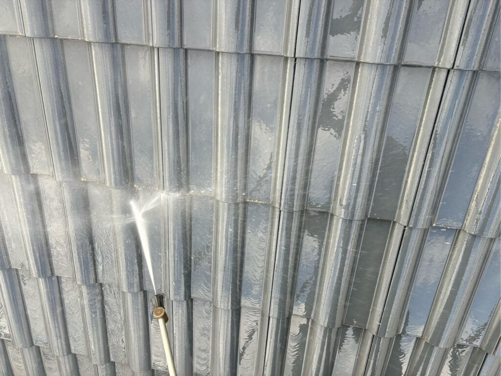 屋根高圧洗浄