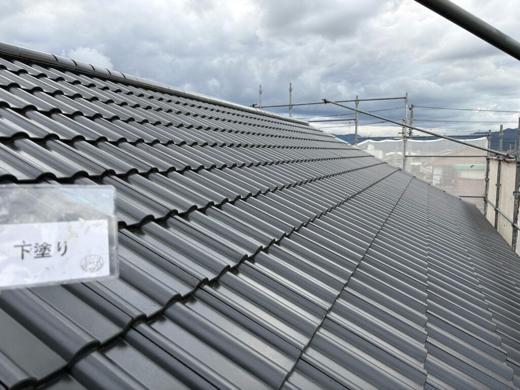 下塗り後です。