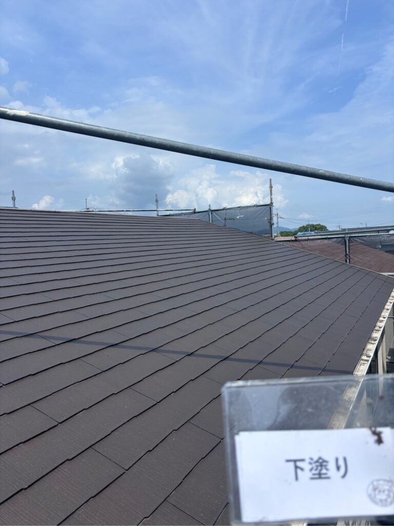 下塗り後です。