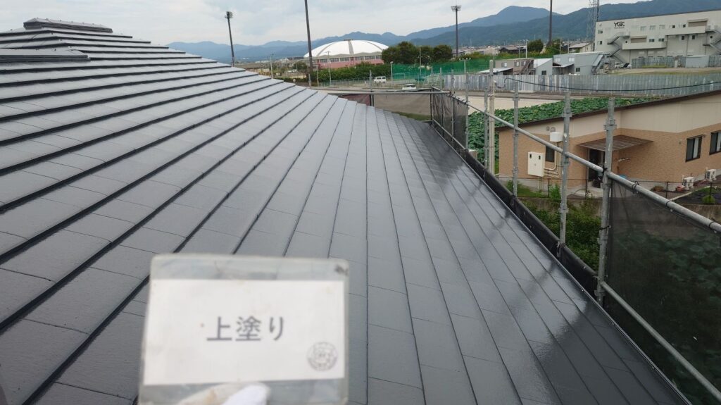 上塗り後です。