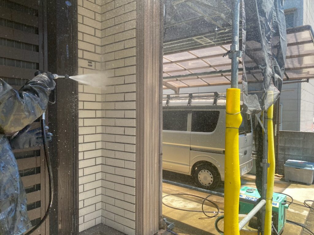 外壁高圧洗浄