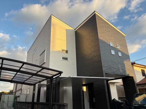 板野郡北島町　I様　外壁クリヤー塗装工事