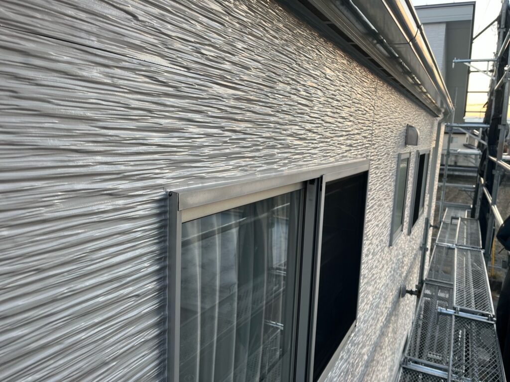 外壁塗装完成です。