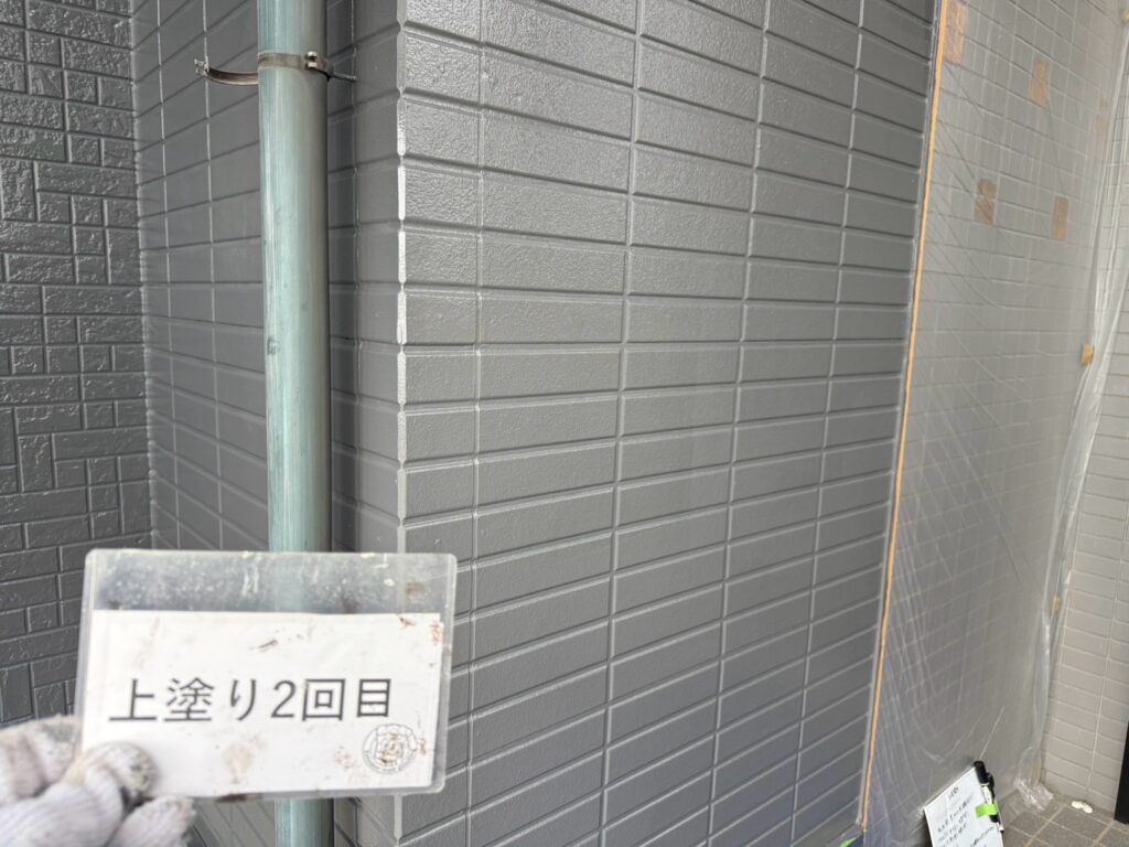 外壁塗装完成です。