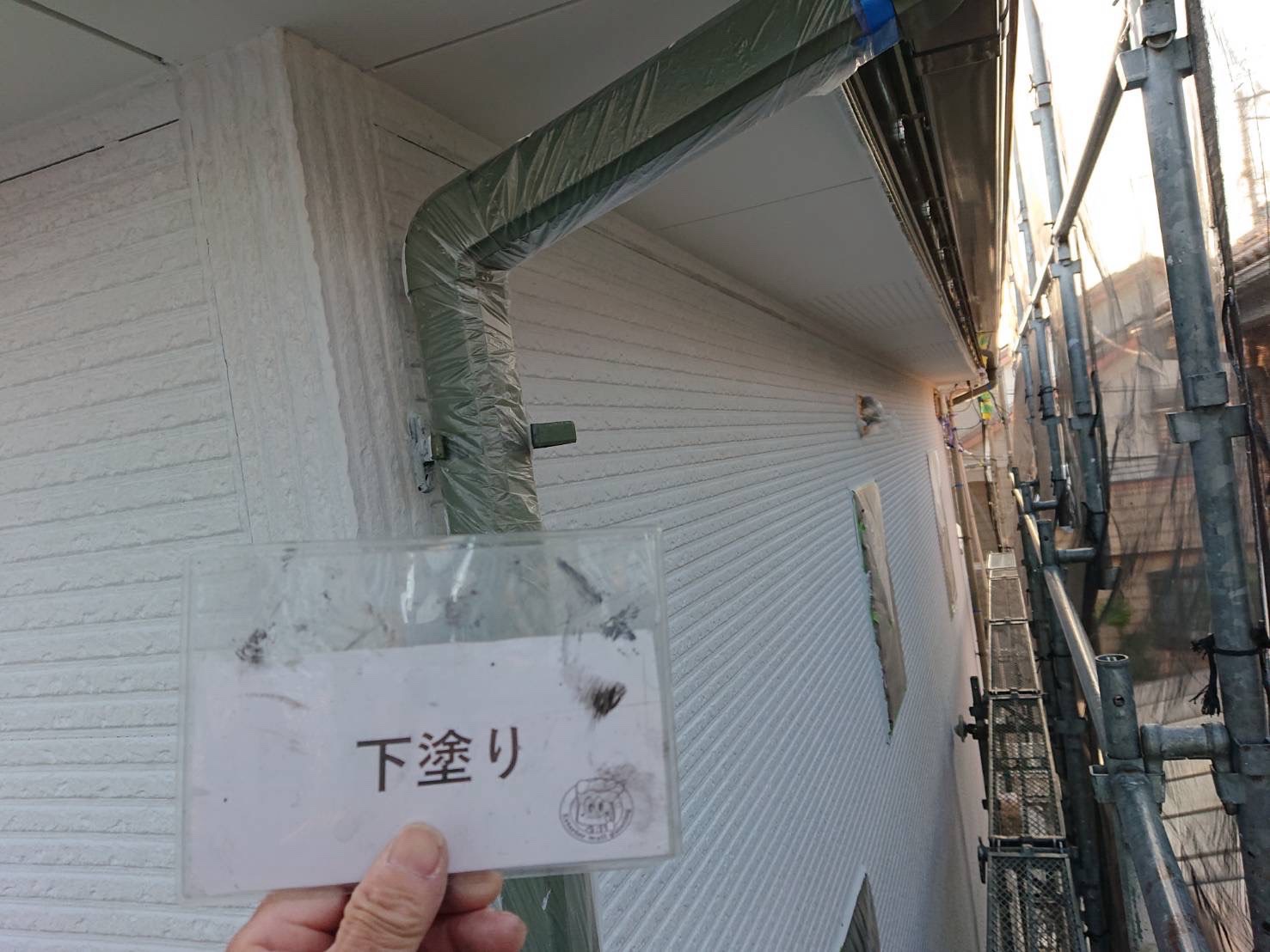 外壁塗装　下地つくりの重要性！