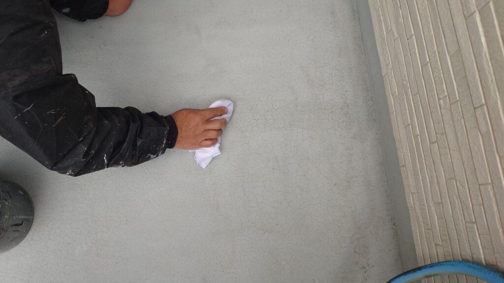 下地調整です。