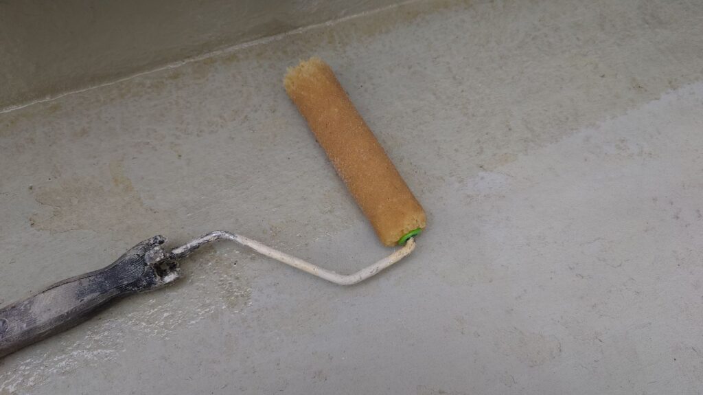 下塗りの状況になります。