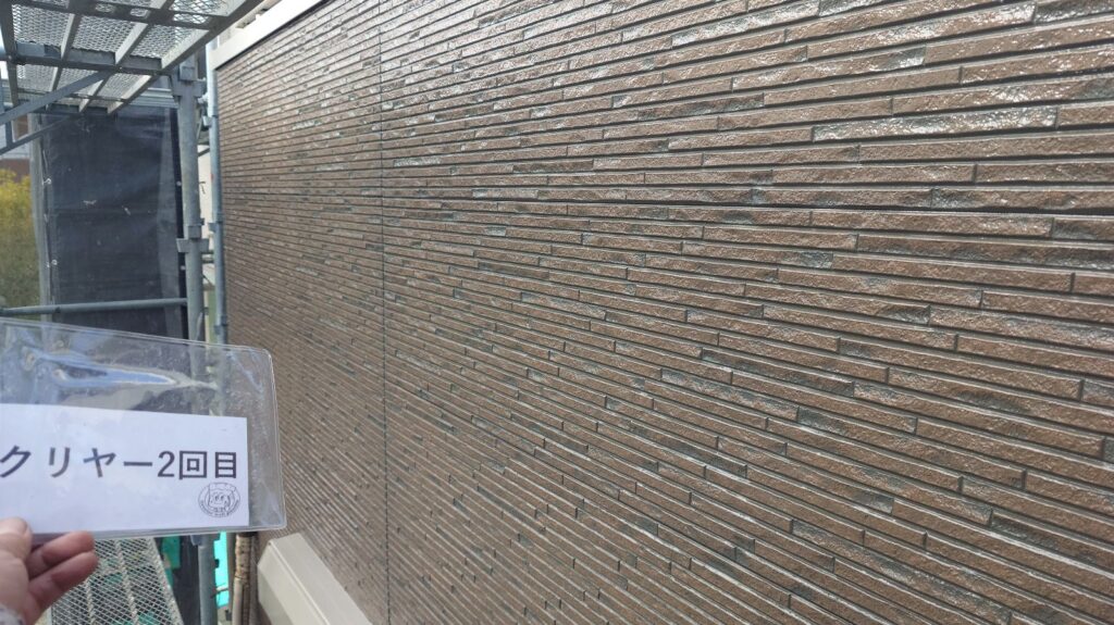 クリヤー塗装<br />
完成です。<br />
光沢も出て綺麗に仕上がりました。