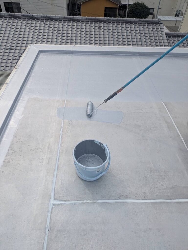 トップコート<br />
1回目状況になります。