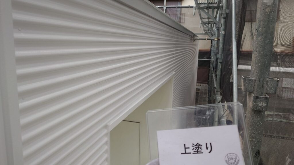 上塗り完成になります。