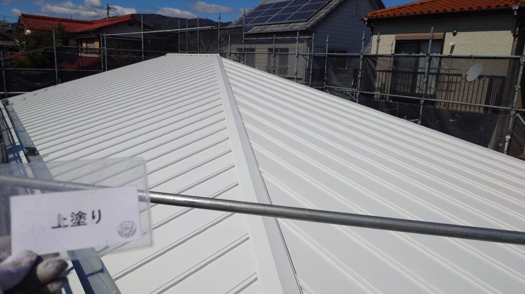 上塗り完成です。