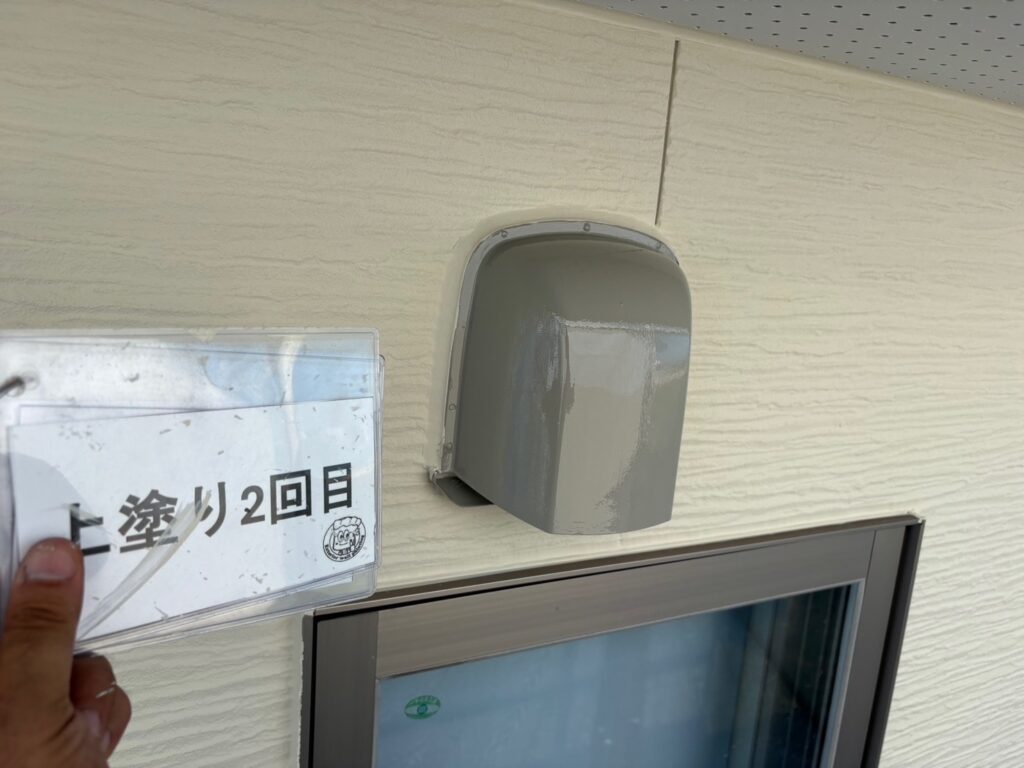ベントキャップ塗装完成